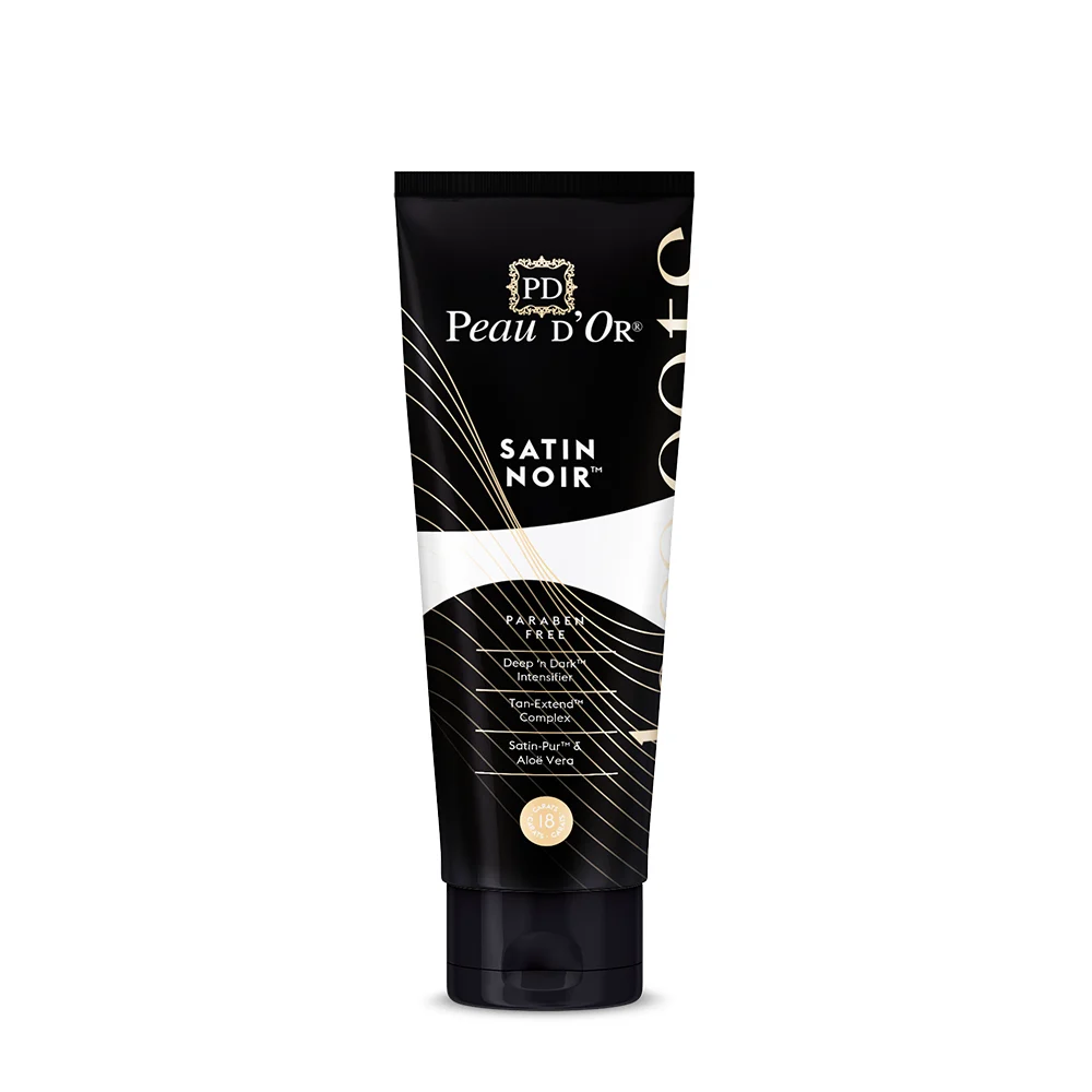 Koop Satin Noir™ 250ml via peaudorshop.nl, de beste zonnecosmetica voor de beste prijs.